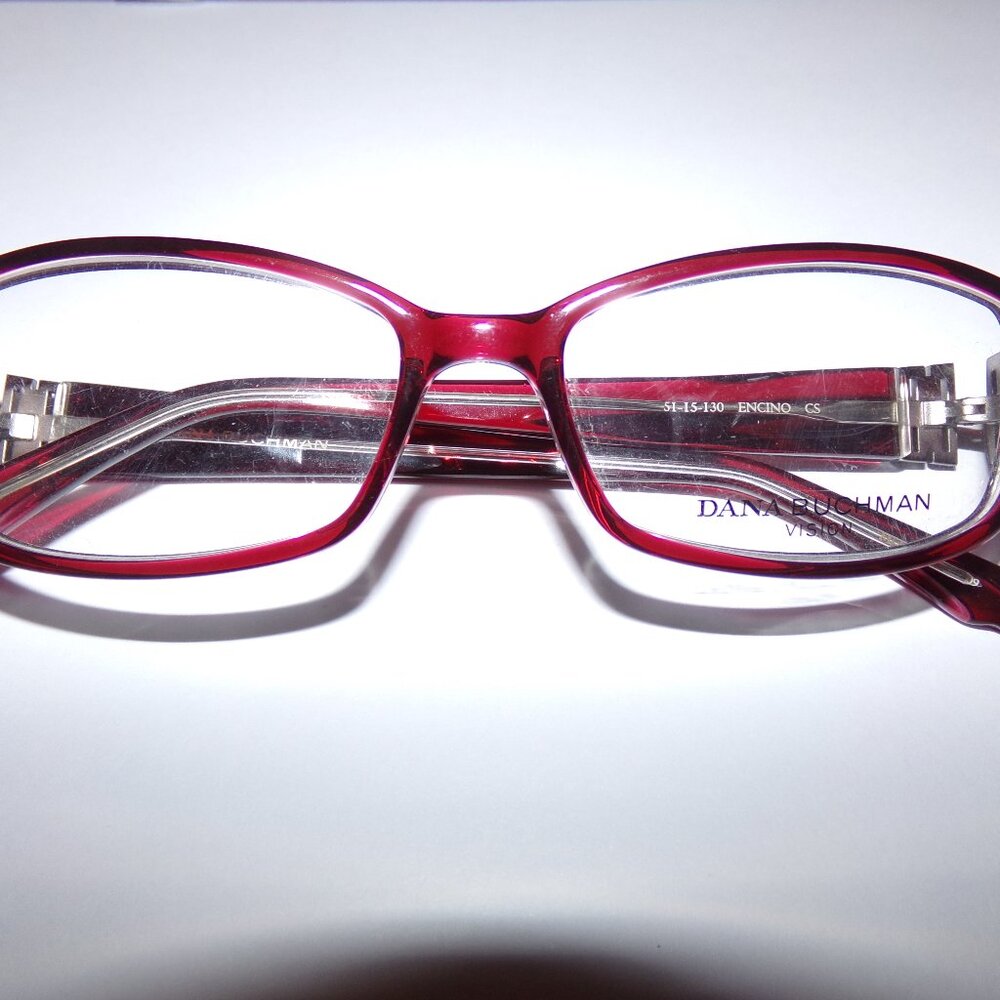 ENCINO Crimson DANA BUCHMAN Eyeglass Frames NWOT Size 51